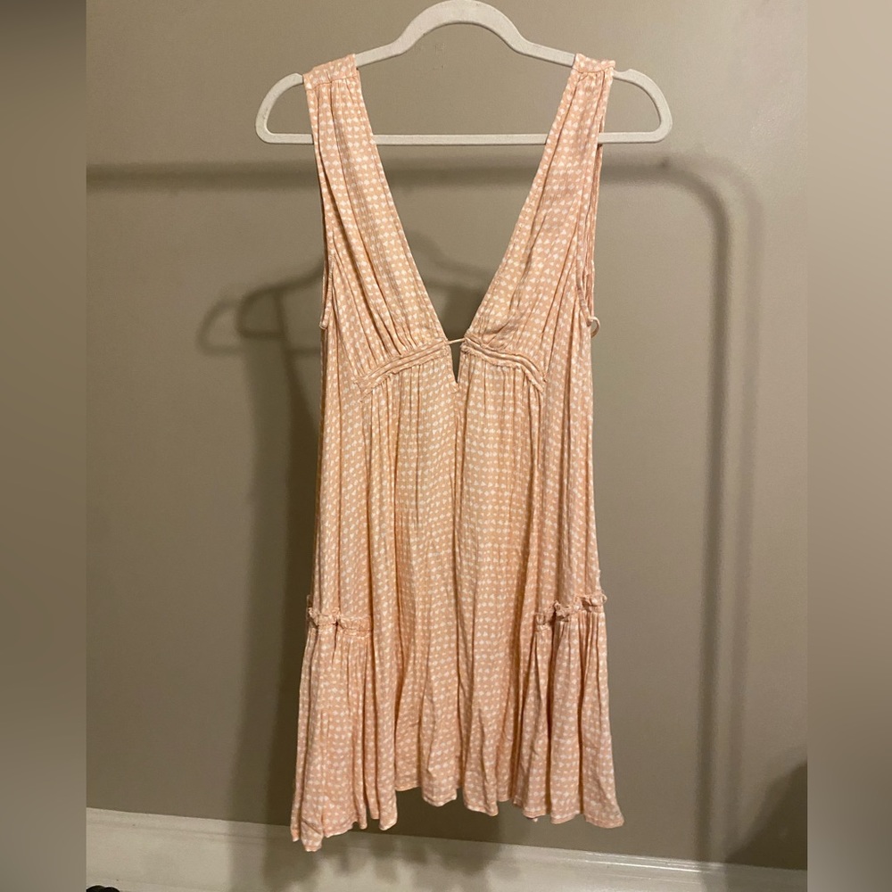 Her Entire Name Says Grace Orange Polkadot Summer Dress